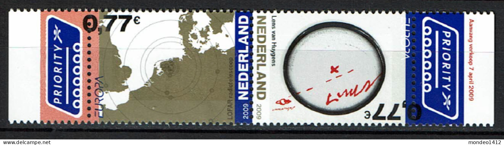 Nederland 2009 - NVPH 2639/2640 - Priority - Sterrenkunde, Astronomy - MNH - Neufs