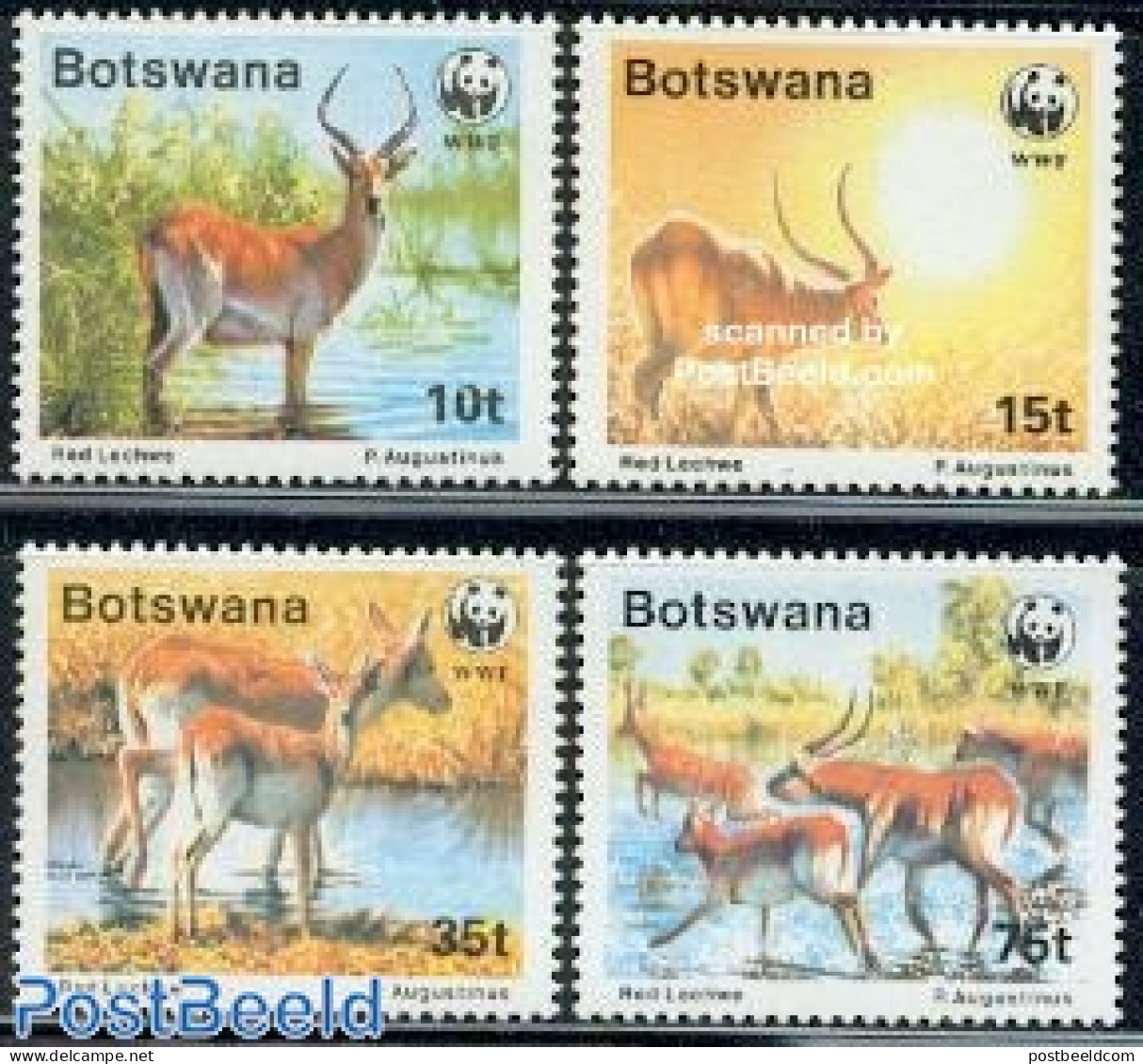 Botswana 1988 WWF 4v, Mint NH, Nature - Animals (others & Mixed) - World Wildlife Fund (WWF) - Botswana (1966-...)