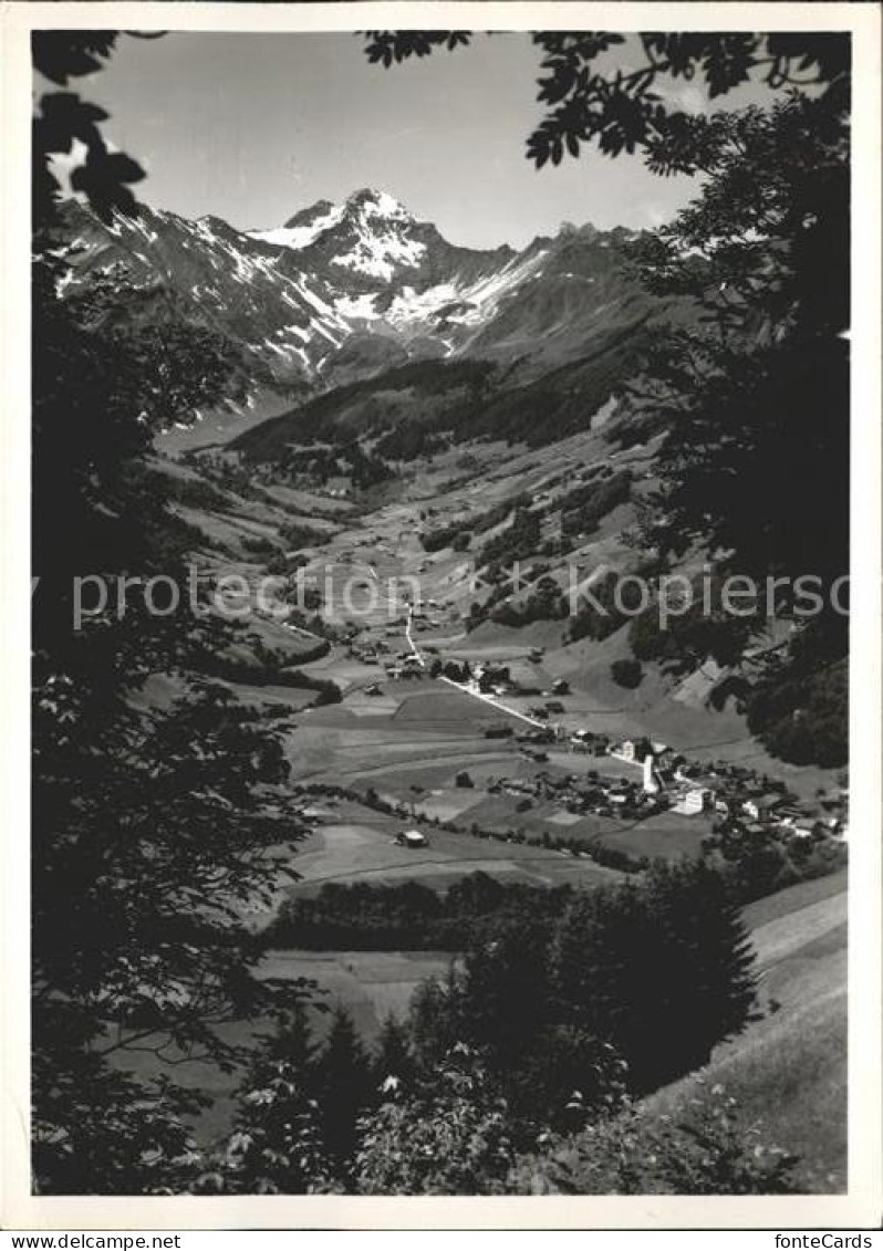 11631559 Elm GL Panorama Mit Hausstock Leiterberg Und Richetlipass
 Elm - Autres & Non Classés