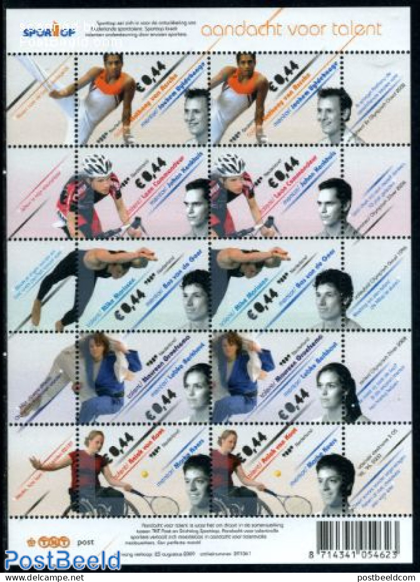 Netherlands 2009 Top Sportsmen/women M/s (with 2 Sets), Mint NH, Sport - Cycling - Gymnastics - Judo - Sport (other An.. - Nuevos