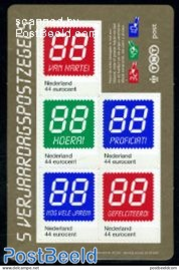 Netherlands 2009 Birthday Stamps 5v S-a, Mint NH - Neufs