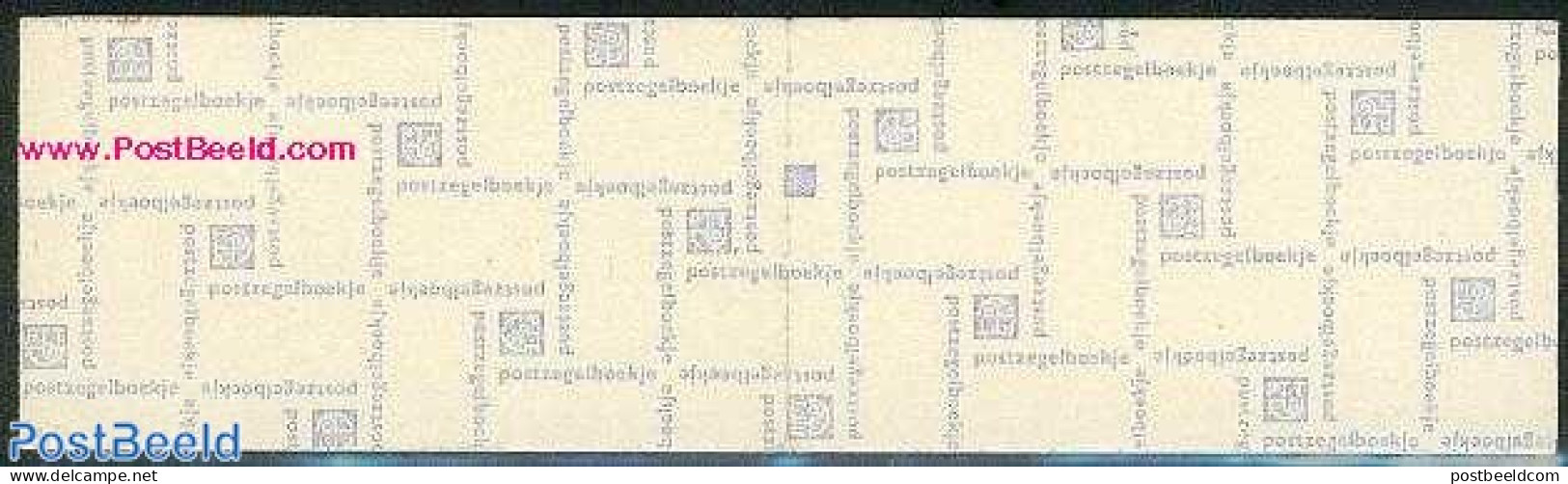 Netherlands 1973 5x40c Booklet With Count Block, Mint NH - Nuevos