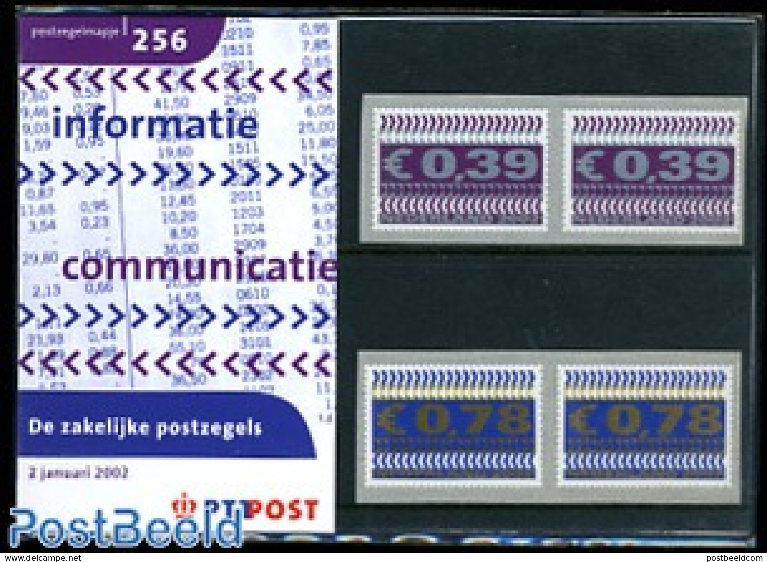 Netherlands 2002 PRESENTATION PACKET 256, Mint NH - Nuevos