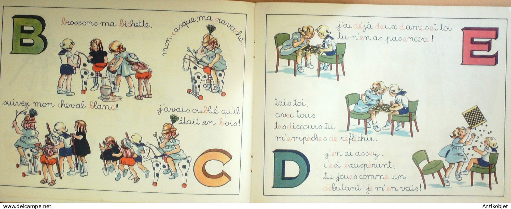 Bibiche & Son Alphabet Illustrateur Blanchard Eo 1946 - 5. Zeit Der Weltkriege