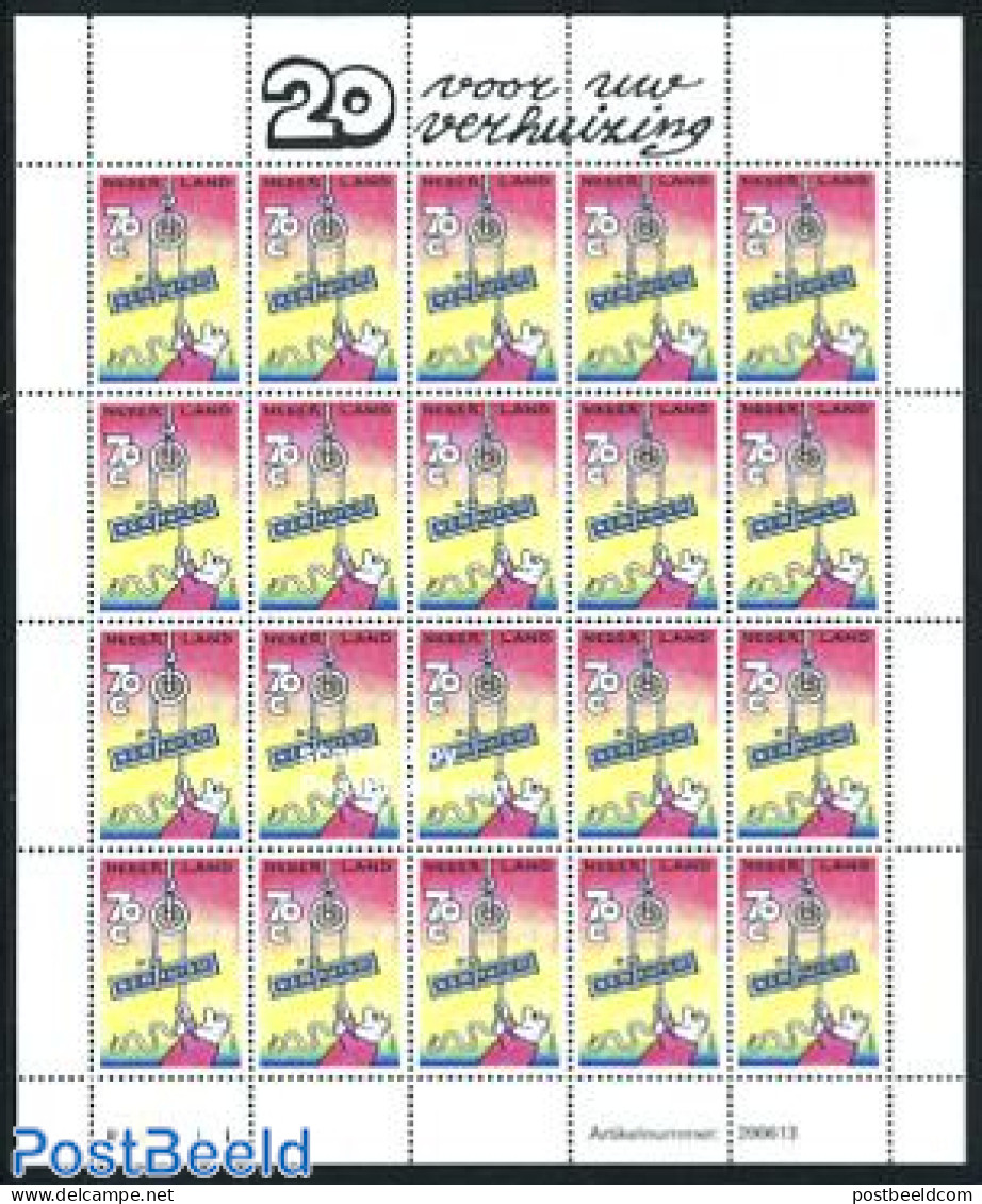 Netherlands 1996 Moving Stamps 20x70c M/s, Mint NH - Ungebraucht