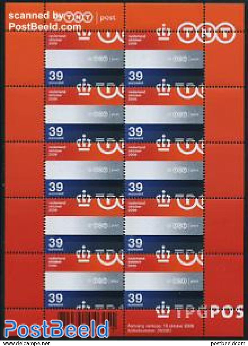 Netherlands 2006 TPG Becomes TNT 1v M/s (of 10 Stamps), Mint NH, Post - Nuevos