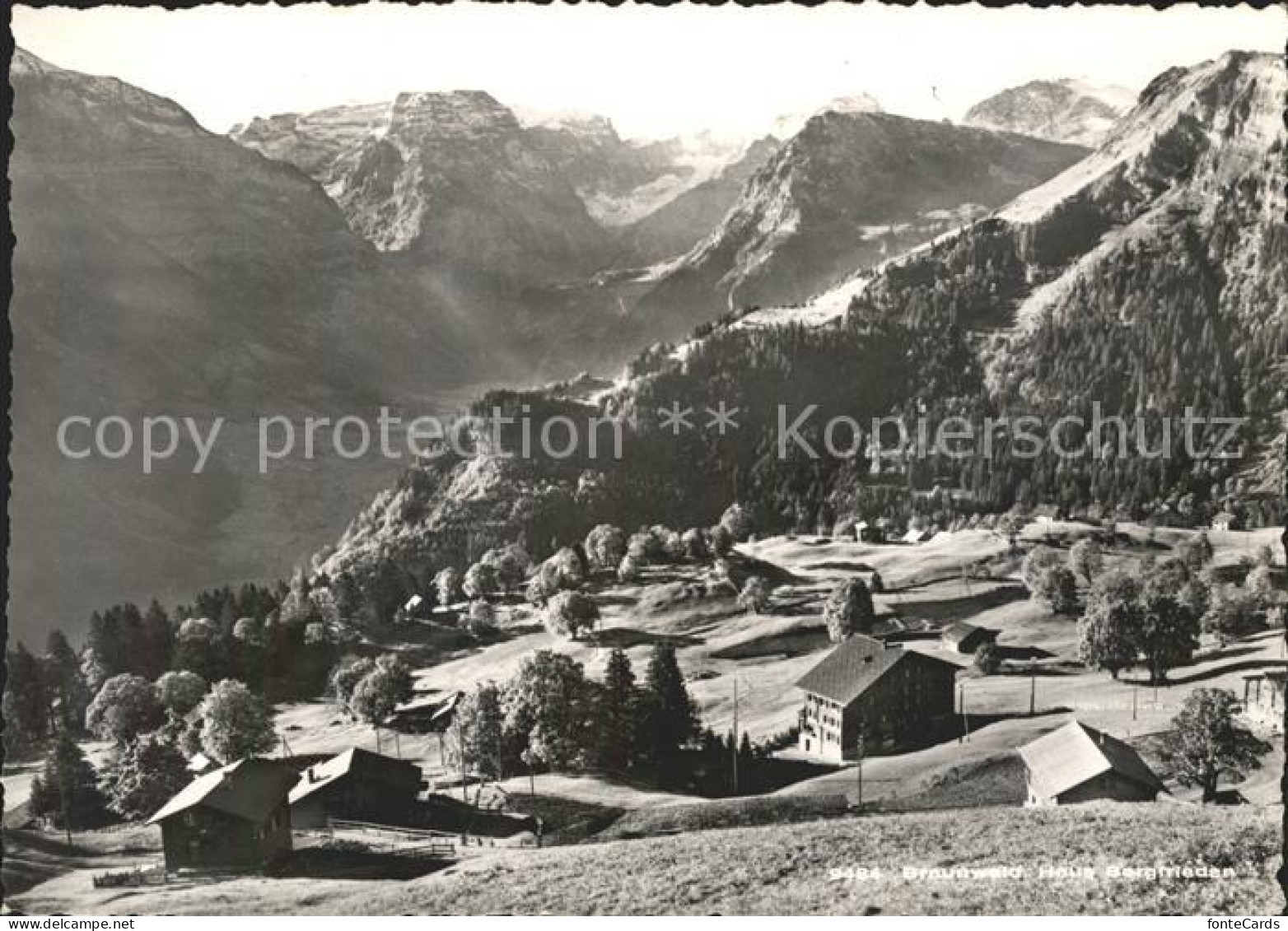 11631524 Braunwald GL Haus Bergfrieden Alpenpanorama Braunwald - Sonstige & Ohne Zuordnung