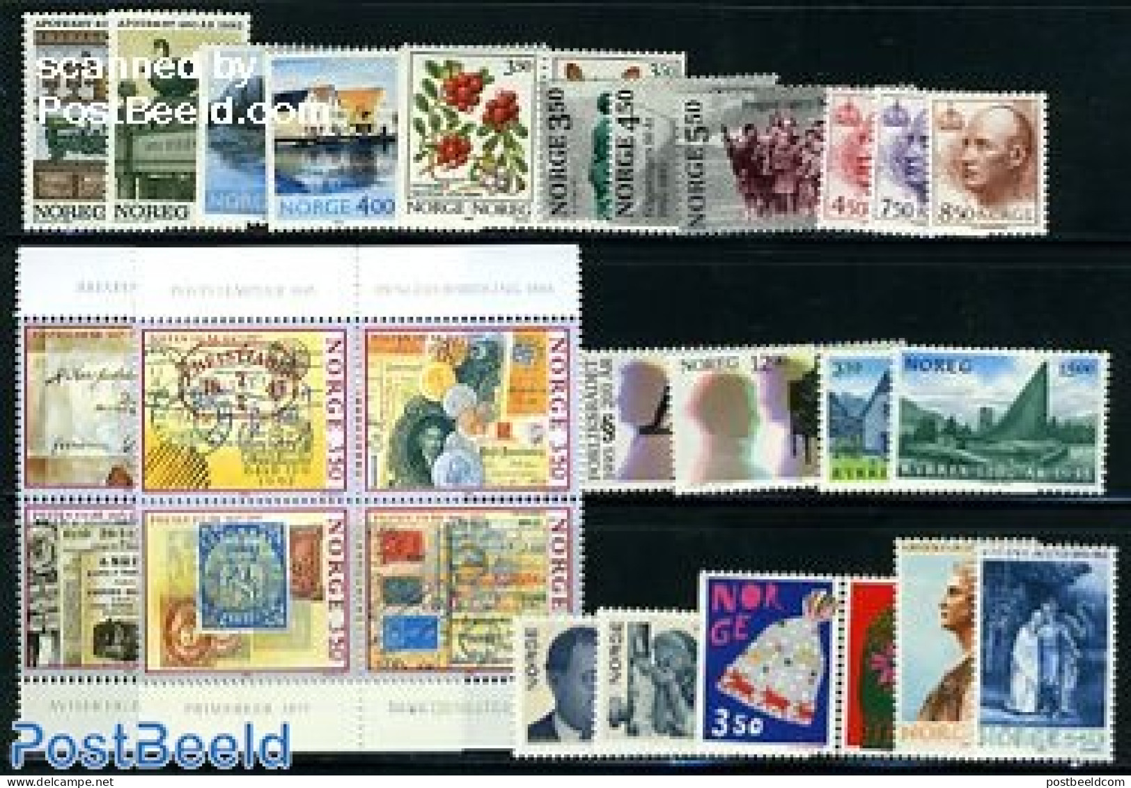 Norway 1995 Yearset 1995 (32v), Mint NH, Various - Yearsets (by Country) - Nuevos