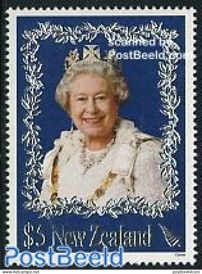 New Zealand 2006 Eliz3beth II 80th Birthday 1v, Joint Issue Jersey, Mint NH, History - Various - Kings & Queens (Royal.. - Unused Stamps