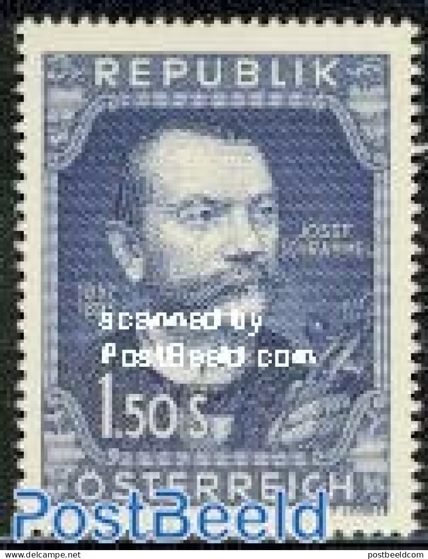 Austria 1952 J. Schrammel 1v, Mint NH, Performance Art - Music - Unused Stamps