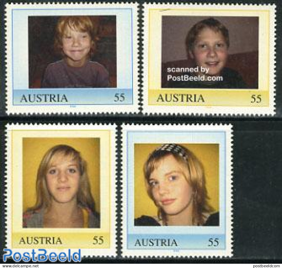 Austria 2006 Personal Stamps 4v (pictures May Vary), Mint NH - Nuovi