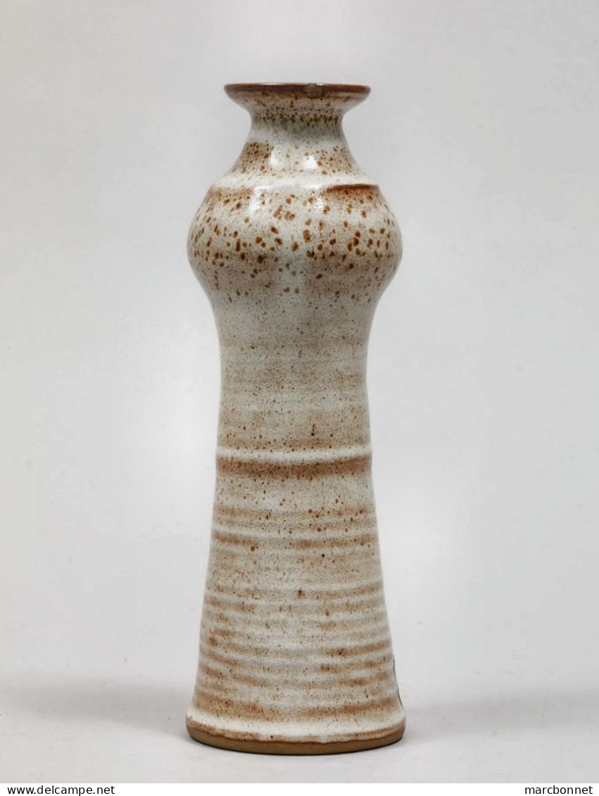 Jacques POUCHAIN (1927-2015) "Atelier DIEULEFIT" Vase En Céramique émaillée - Pöt Laval (FRA)