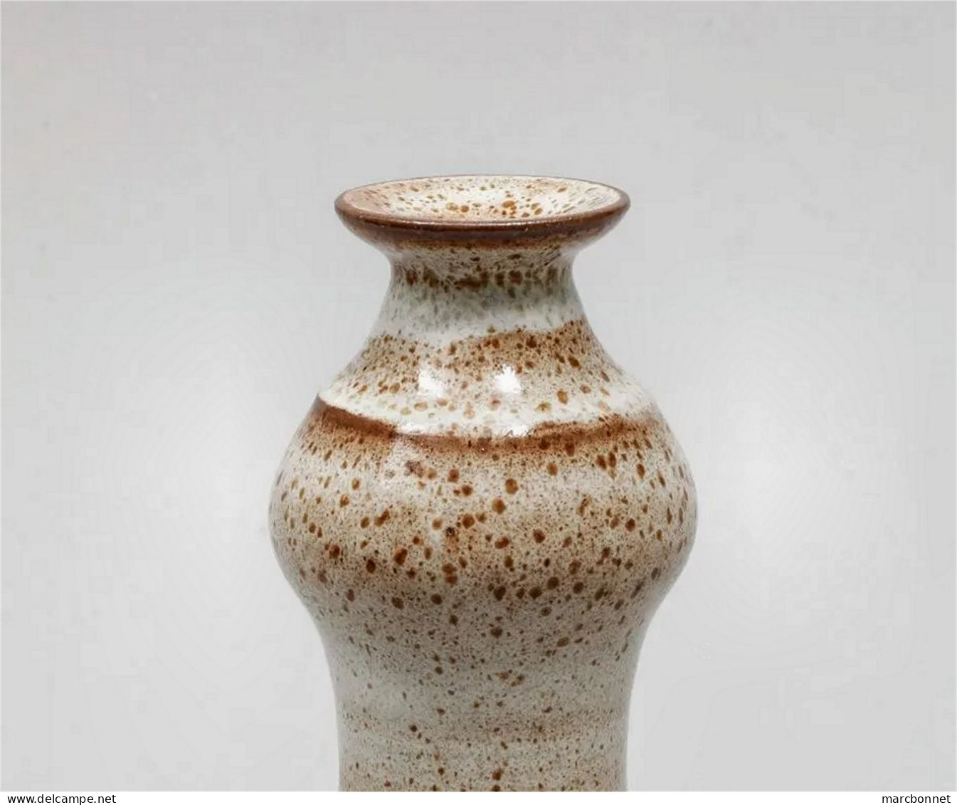 Jacques POUCHAIN (1927-2015) "Atelier DIEULEFIT" Vase En Céramique émaillée - Pöt Laval (FRA)