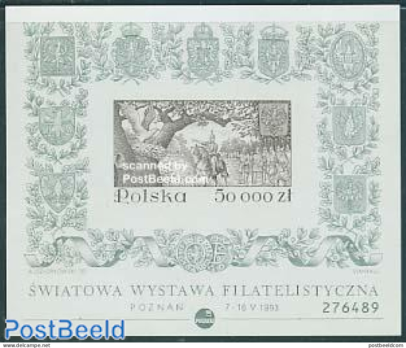 Poland 1993 Polska 93 S/s Imperforated, Mint NH - Nuevos