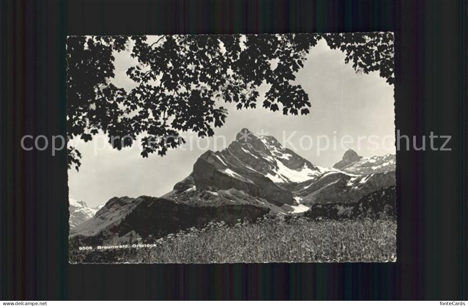11631486 Braunwald GL Panorama Blick Gegen Ortstock Glarner Alpen Braunwald - Sonstige & Ohne Zuordnung