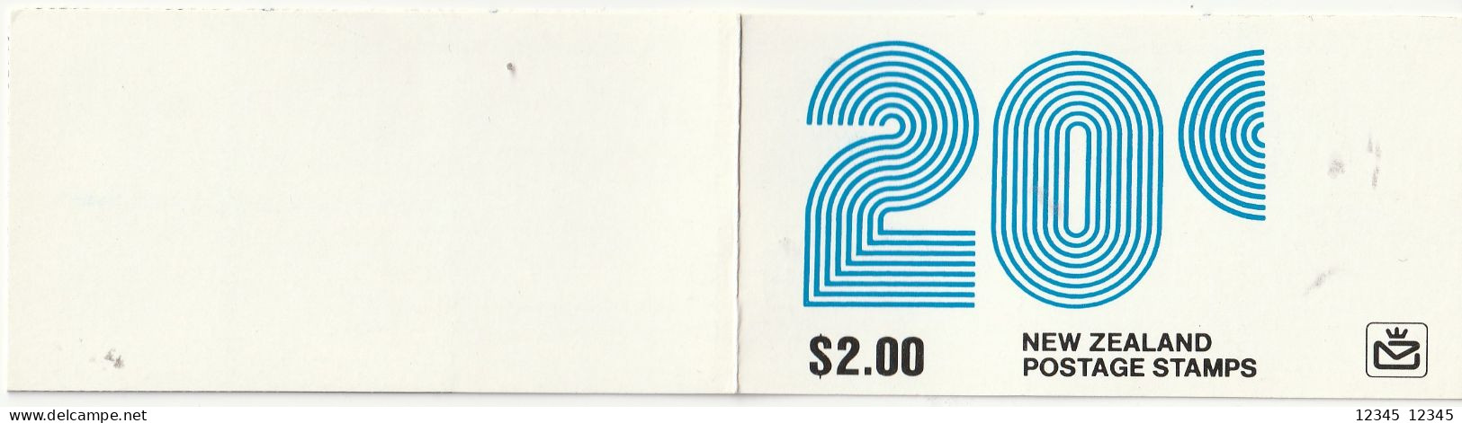 Nieuw Zeeland 1978, Postfris MNH, Sea Ear - Booklets