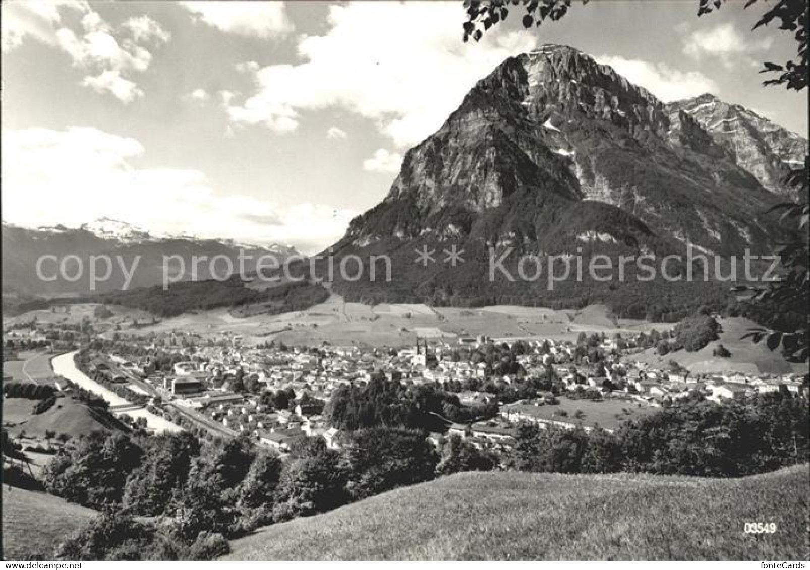 11631459 Glarus GL Panorama Blick Gegen Die Freiberge Glarus - Altri & Non Classificati