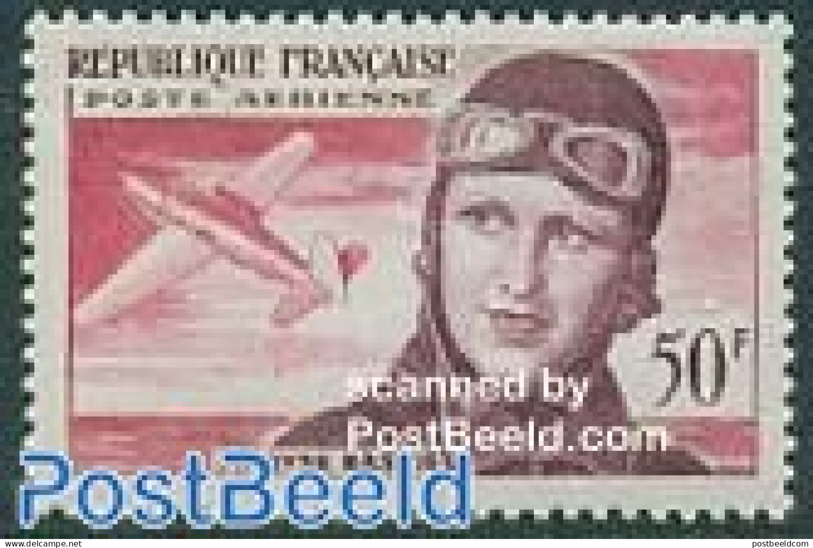 France 1955 Maryse Bastie 1v, Mint NH, Transport - Aircraft & Aviation - Nuevos