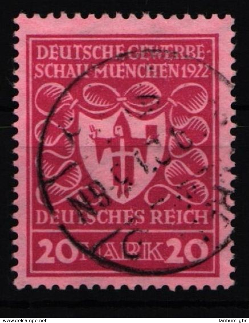Deutsches Reich 204 B Gestempelt Geprüft Bauer BPP #KY388 - Autres & Non Classés