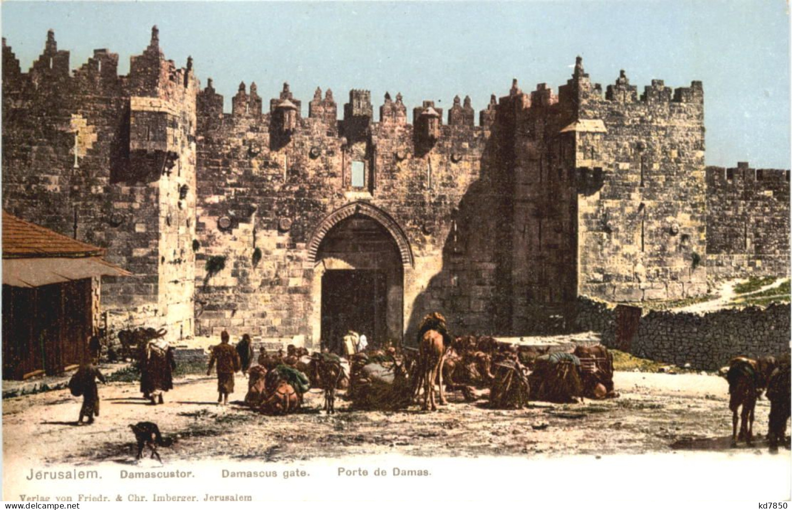 Jerusalem - Damascustor - Palestina