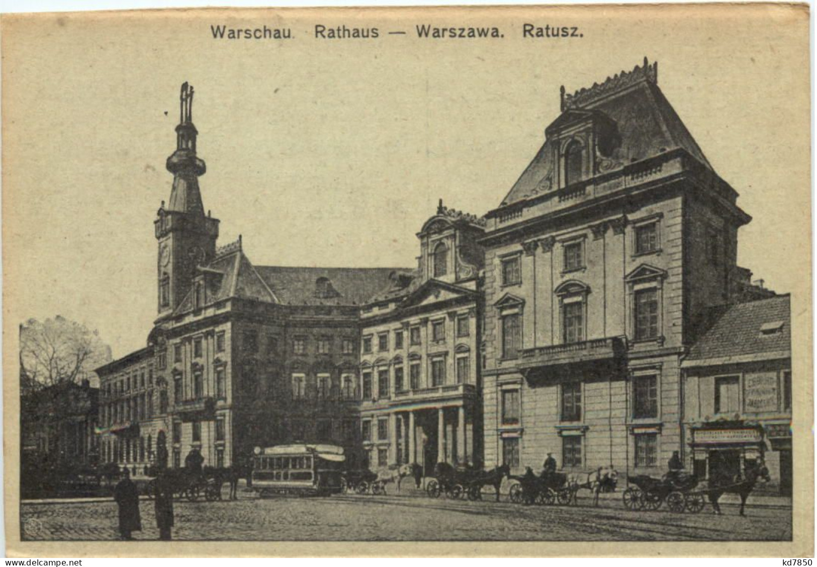 Warschau - Warszawa - Rathaus - Poland