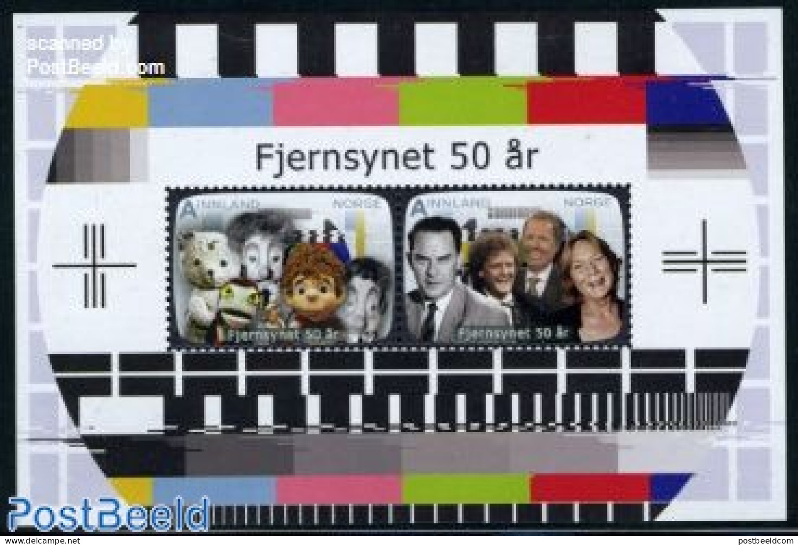 Norway 2010 Television S/s, Mint NH, Performance Art - Movie Stars - Radio And Television - Neufs