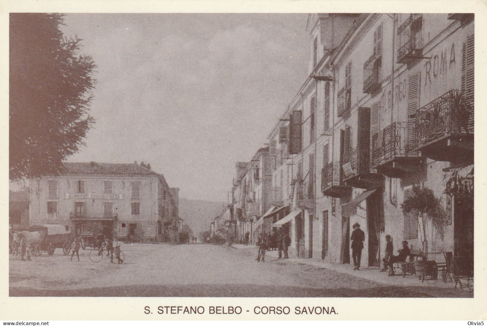 S. STEFANO BELBO - CORSO SAVONA  RIPRODUZIONE - Cuneo