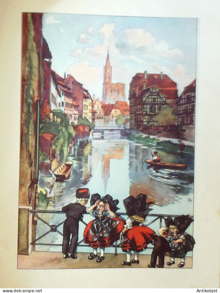 Bibiche En Alsace Illustrateur Blanchard Eo 1945 - 5. Wereldoorlogen
