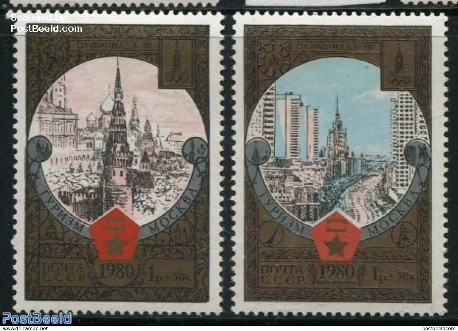 Russia, Soviet Union 1980 Olympic Games Moscow 2v, Mint NH, Sport - Olympic Games - Nuovi