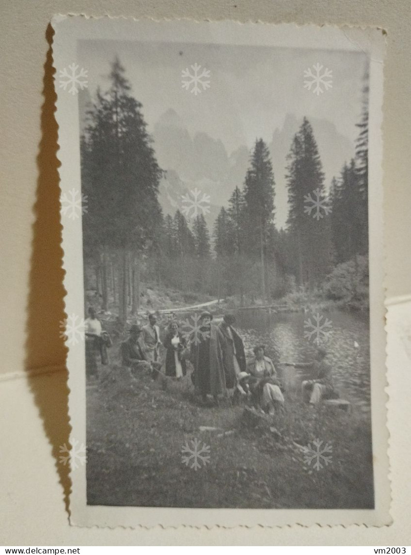 Italia Foto Dolomiti SAN MARTINO DI CASTROZZA (Primiero) 1935.  90x60 Mm - Europa