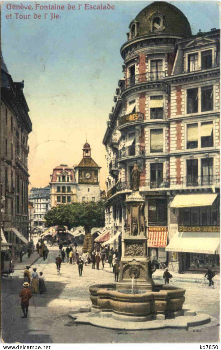 Geneve - Fontaine De L Escalade - Genève