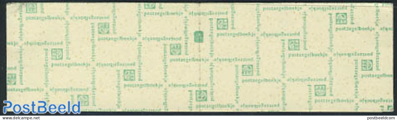 Netherlands 1967 2x20+5x12c Booklet, Phosphor, Count Block, Mint NH, Stamp Booklets - Nuevos