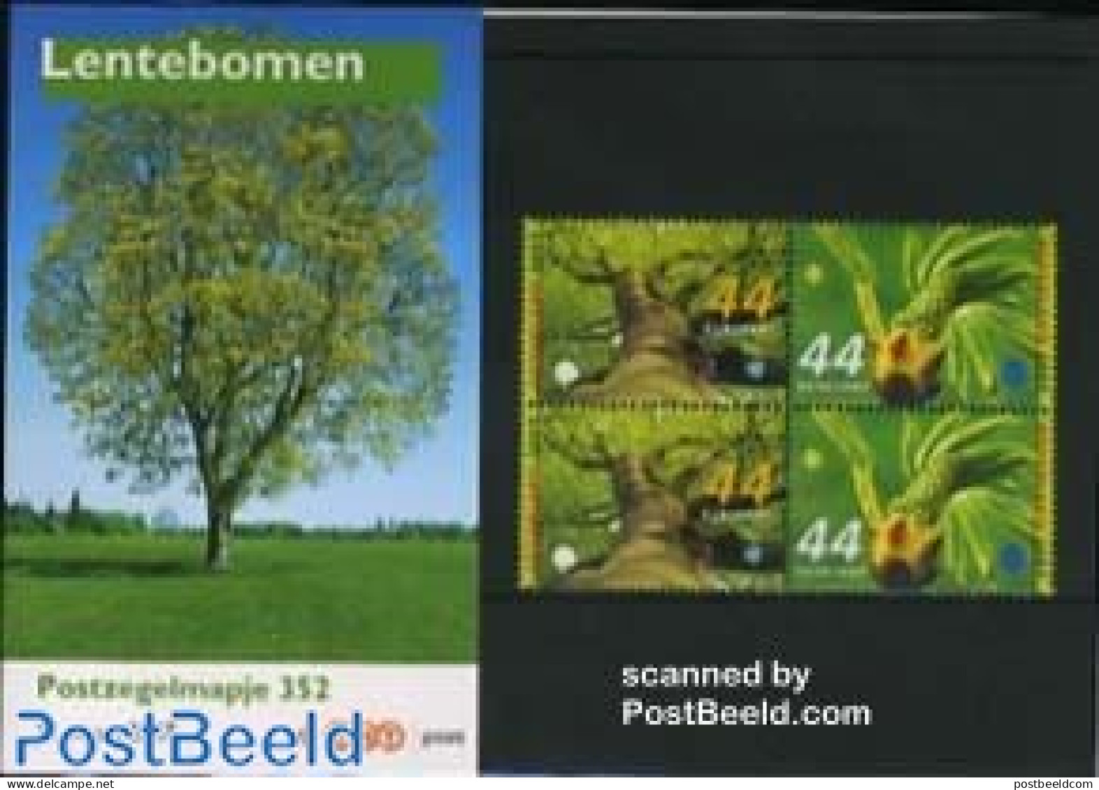 Netherlands 2007 Trees In Spring, Presentation Pack 352, Mint NH, Nature - Trees & Forests - Unused Stamps