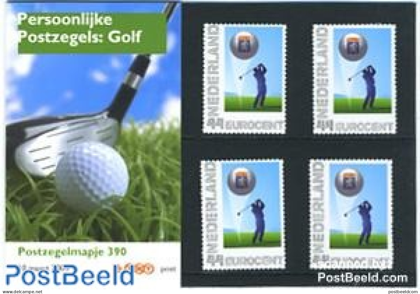 Netherlands 2009 Presentation Pack 390, Golf, Mint NH, Sport - Golf - Sport (other And Mixed) - Nuovi