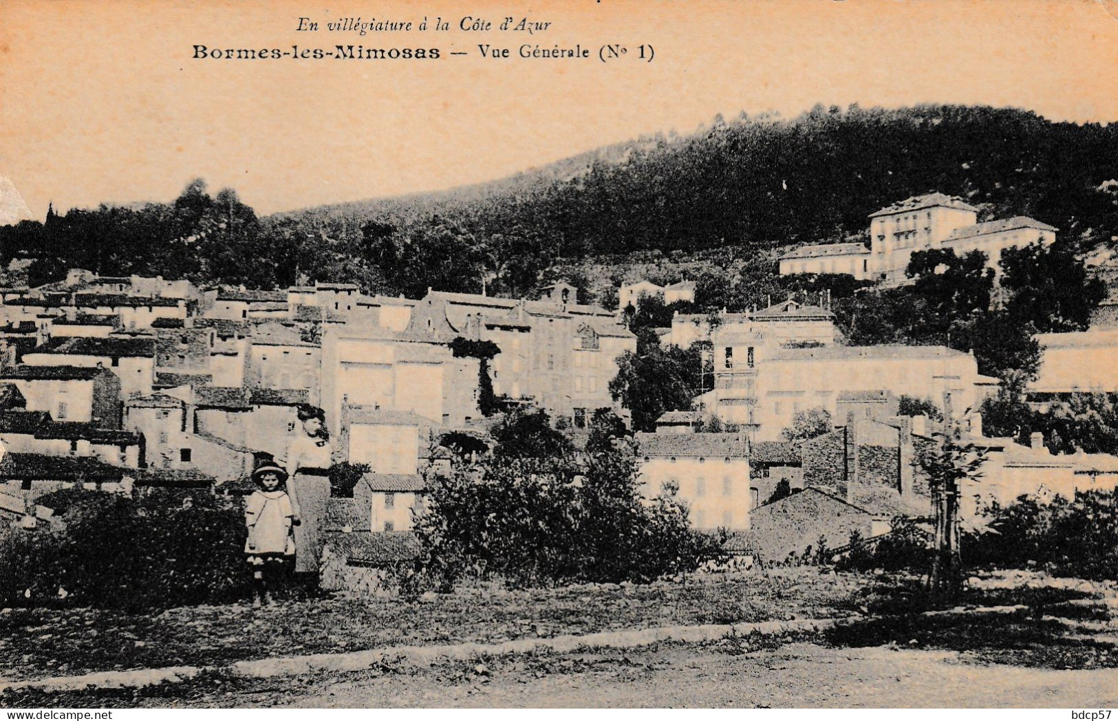 83 - Var - Bormes-les-Mimosas - Vue Générale - Format 8,9 X 13,9 - Editeur Vernel ? - Bormes-les-Mimosas