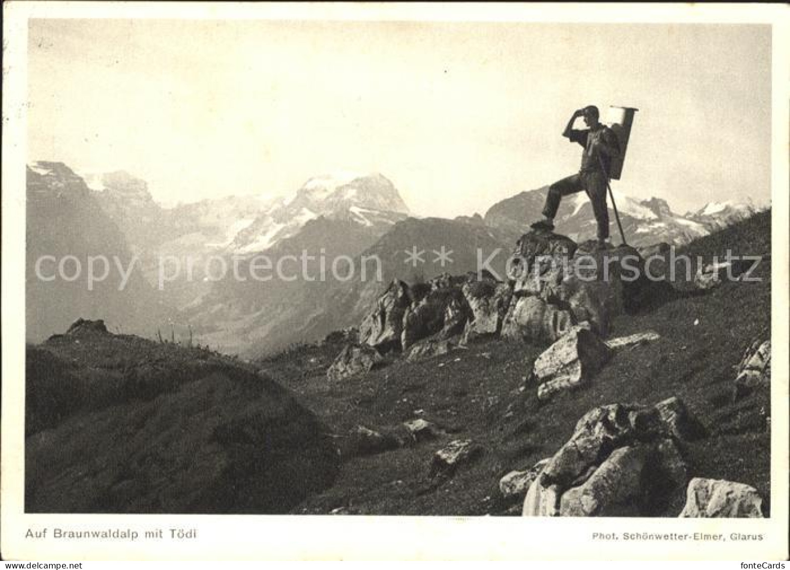 11631388 Braunwald GL Braunwaldalp Mit Toedi Bergwandern Alpenpanorama Braunwald - Andere & Zonder Classificatie