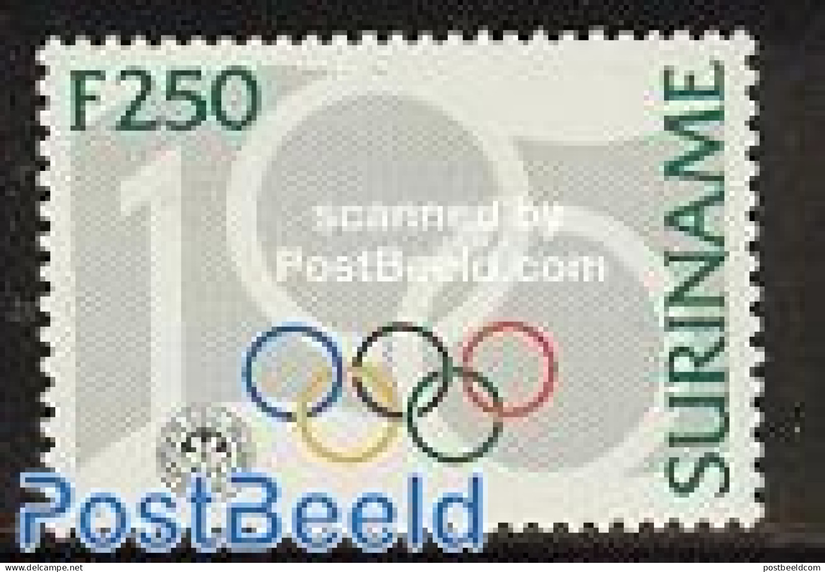 Suriname, Republic 1994 I.O.C. 1v, Mint NH, Sport - Olympic Games - Suriname