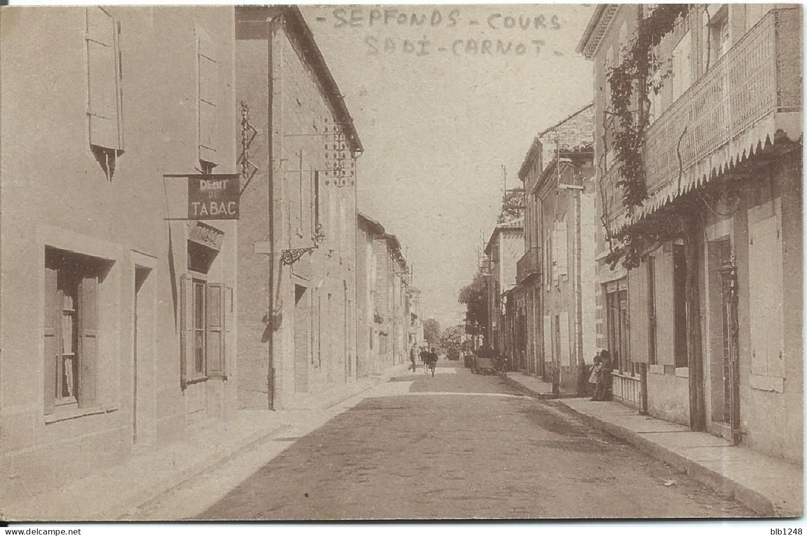 82 Tarn Et Garonne Septfonds Cours Sadi Carnot - Sonstige & Ohne Zuordnung