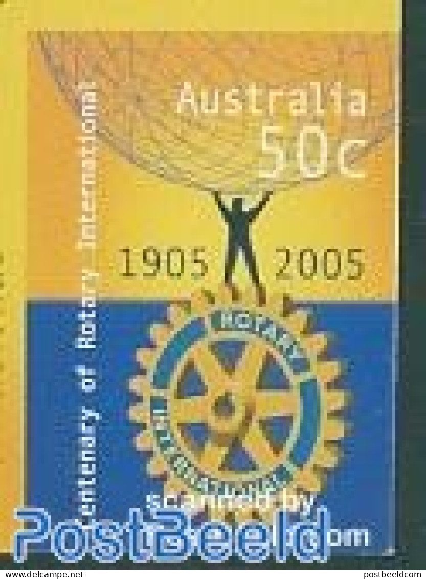 Australia 2005 Rotary Centenary 1v Imperforated, Mint NH, Various - Rotary - Unused Stamps