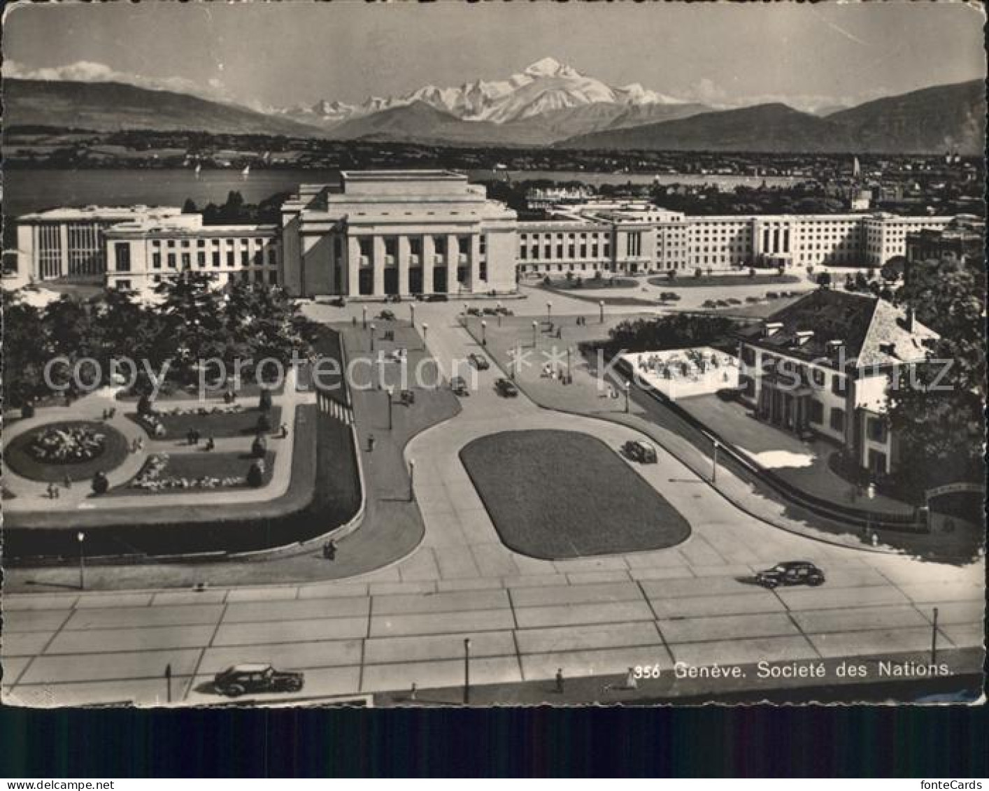 11631372 Geneve GE Societe Des Nations Lac Leman Alpenpanorama Geneve - Sonstige & Ohne Zuordnung