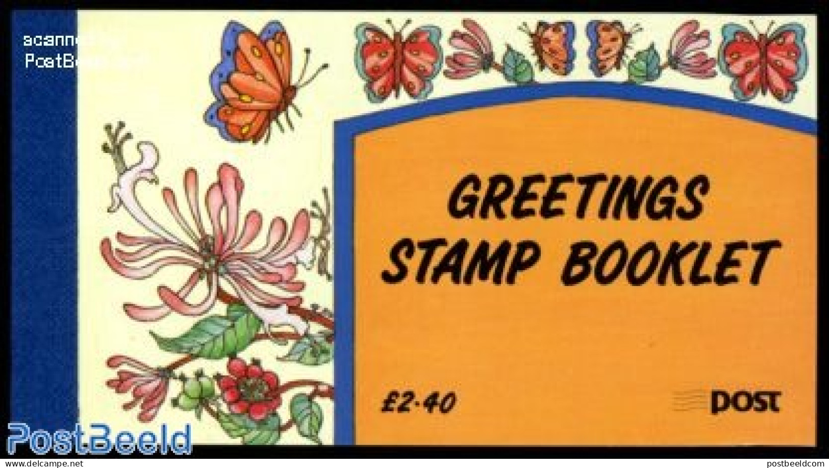 Ireland 1992 Greeting Stamps Booklet, Mint NH, Stamp Booklets - Unused Stamps