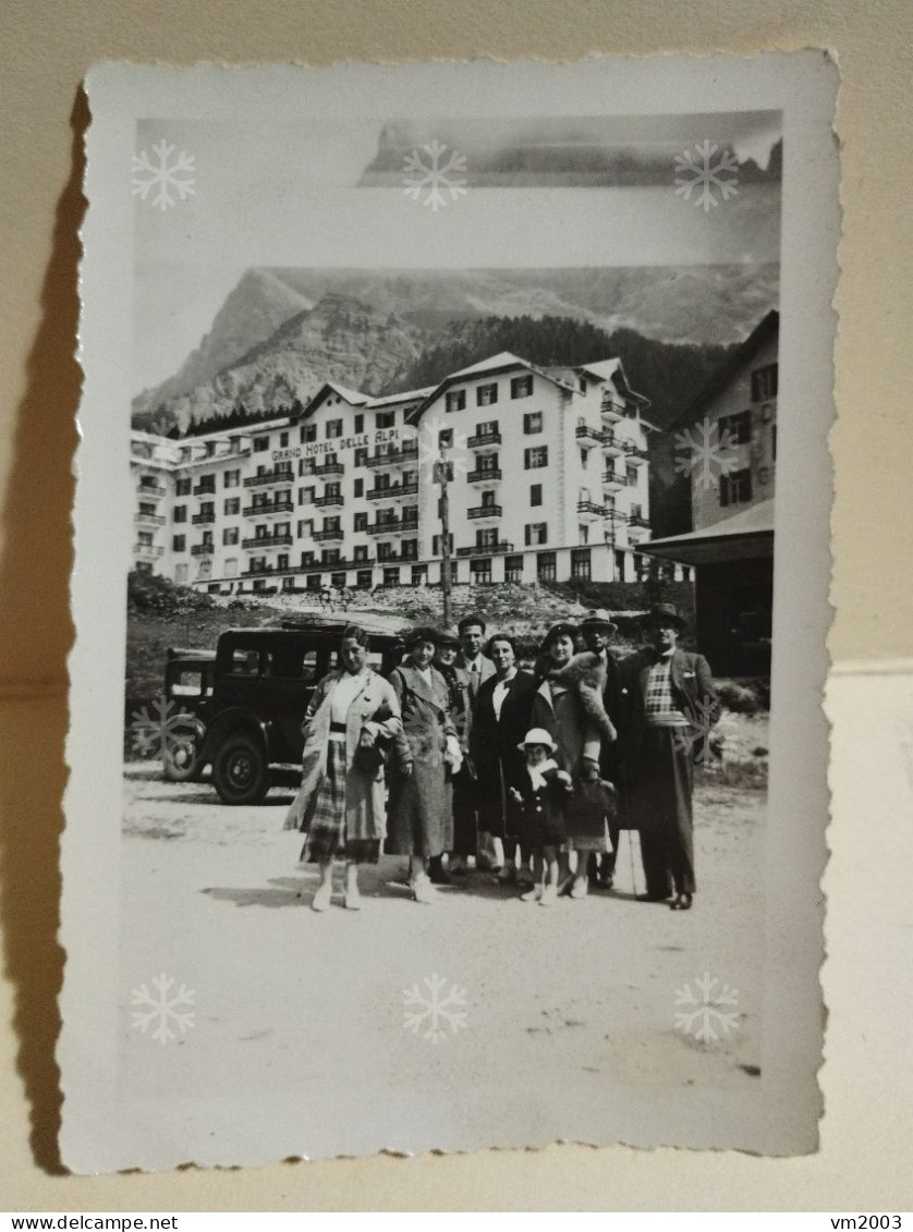 Italia Foto Dolomiti SAN MARTINO DI CASTROZZA (Primiero) 1935.  90x60 Mm - Europe