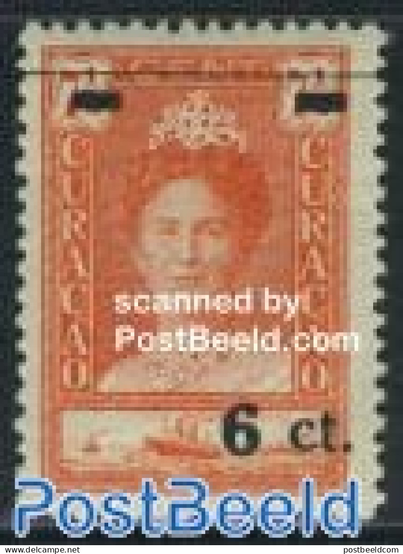 Netherlands Antilles 1929 Definitive, Overprint 1v, Mint NH, Transport - Ships And Boats - Ships