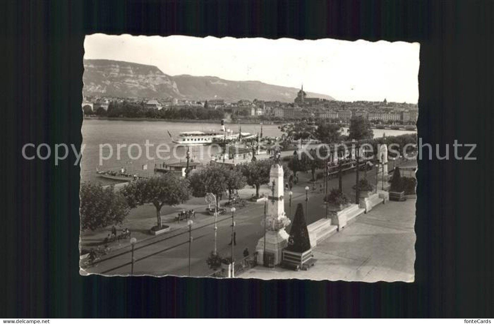 11631352 Geneve GE Depuis Le Kursaal Lac Leman Dampfer Geneve - Andere & Zonder Classificatie