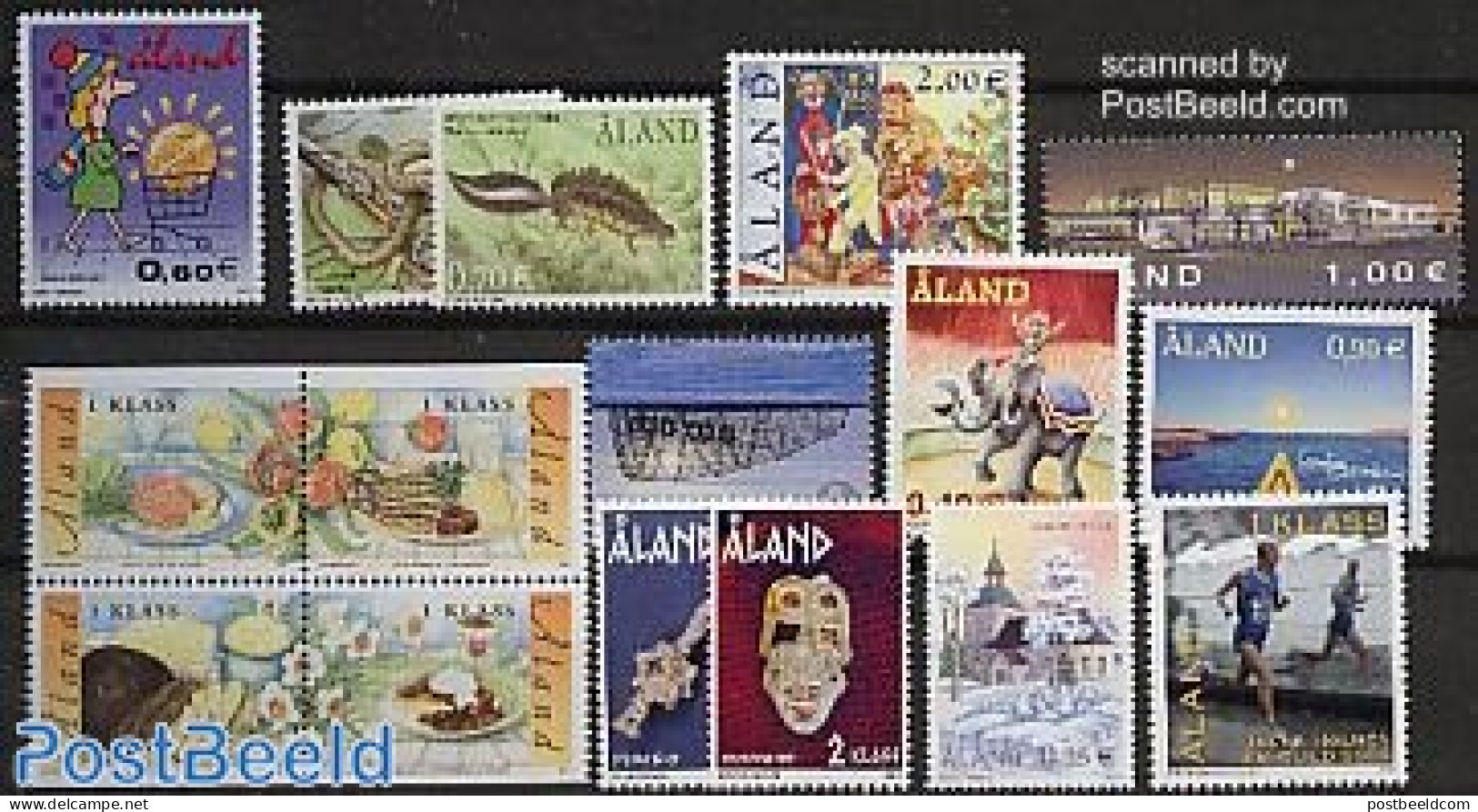Aland 2002 Yearset 2002 (16v), Mint NH, Various - Yearsets (by Country) - Unclassified