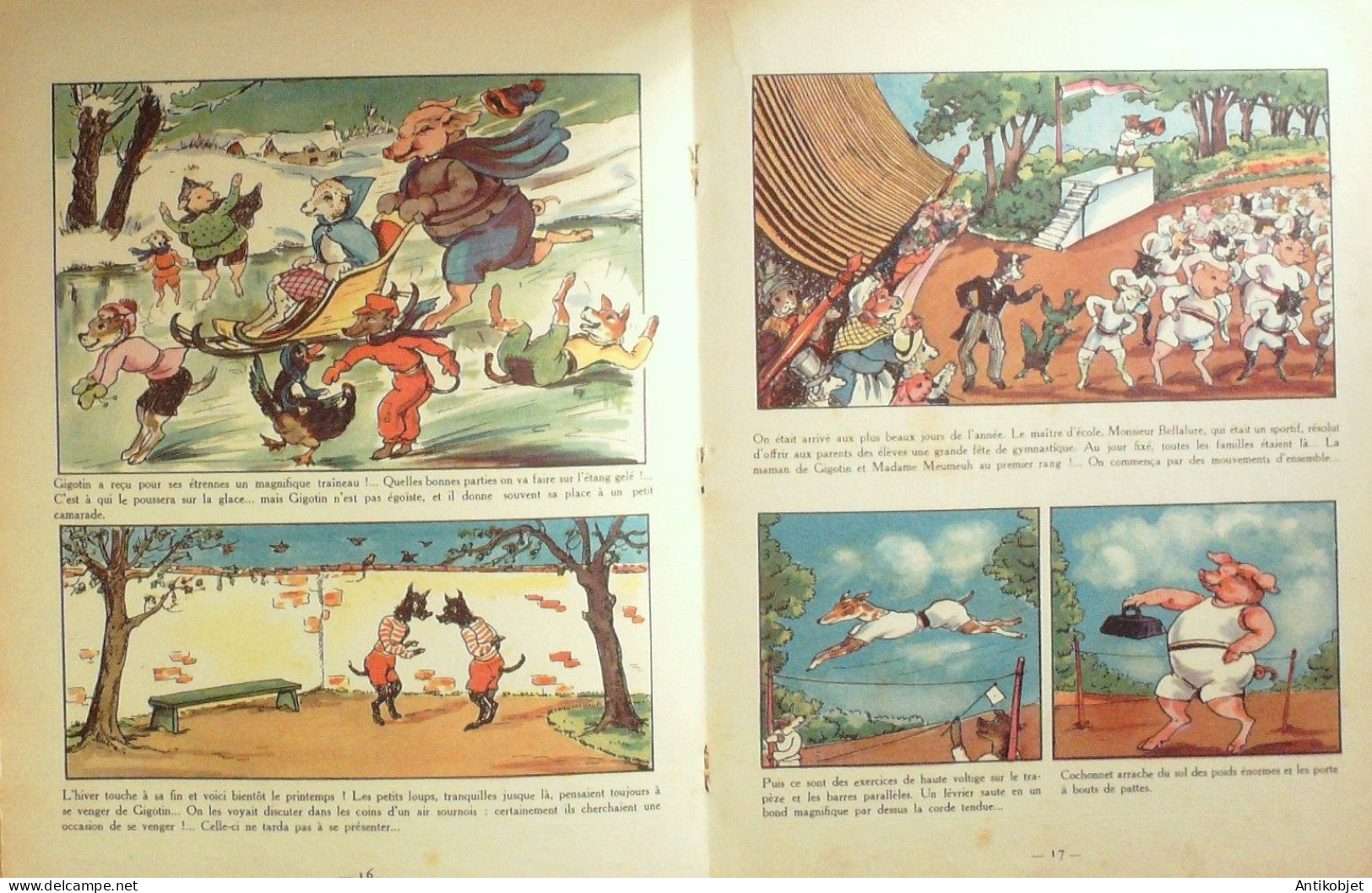 Gigotin Illustrations Mateja Eo 1948 - 5. Guerre Mondiali