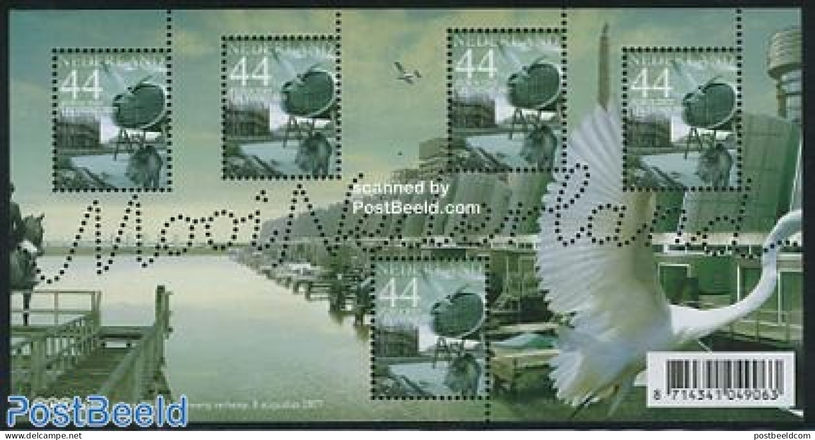 Netherlands 2007 Beautiful Holland S/s, Lelystad, Mint NH, Nature - Various - Animals (others & Mixed) - Birds - Touri.. - Unused Stamps