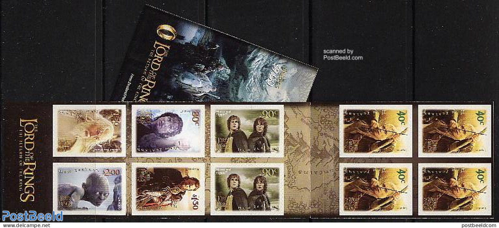 New Zealand 2003 Return Of The King Booklet, Mint NH, Stamp Booklets - Art - Science Fiction - Ongebruikt