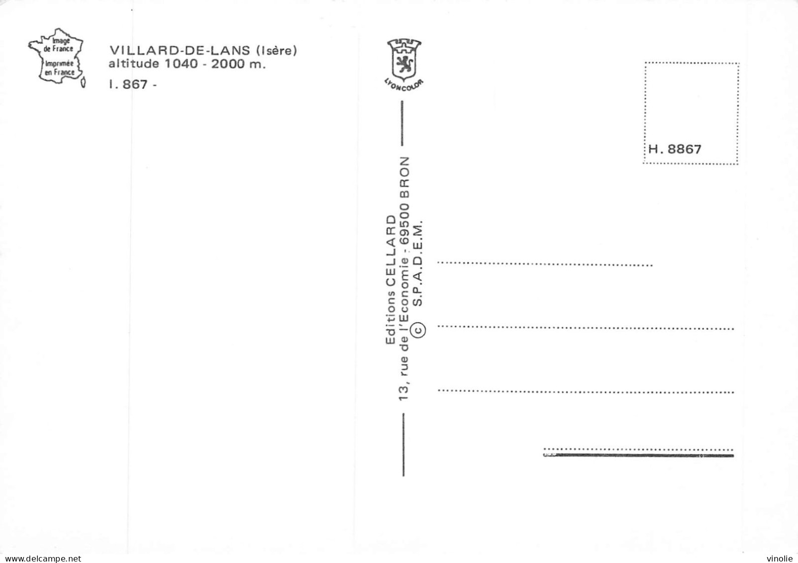 P-24-Mi-Is-1467 : VILLARD-DE-LANS - Villard-de-Lans