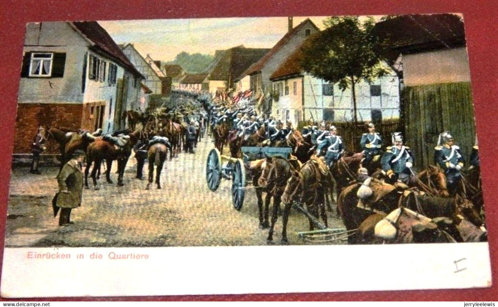 MILITARIA - Deutsch Armee  - Armée Allemande -  Entrée Dans Les Quartiers - Einrücken In Die Quartiere - - Uniformen